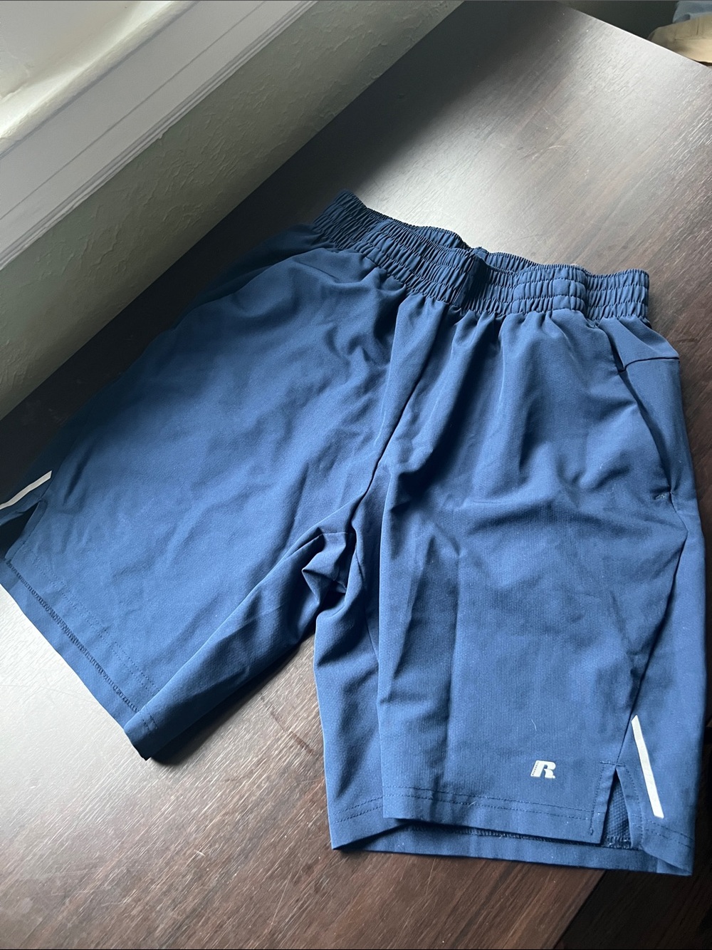Russell Athletic Navy Blue Men's Running Shorts